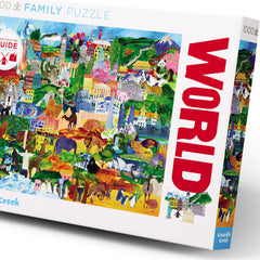 1000-pc Puzzle - World Collage 