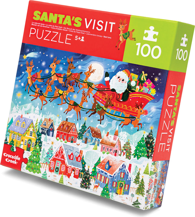 100pc Boxed Puzzle - Santa's Visit