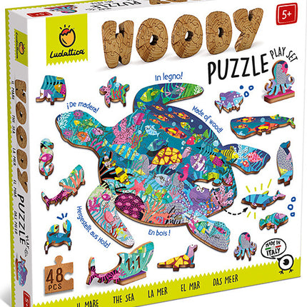 Woody Puzzle - Ocean
