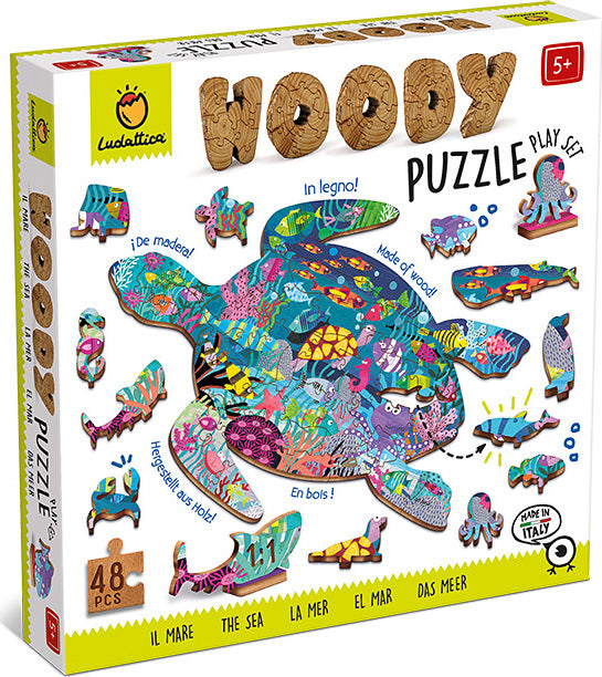 Woody Puzzle - Ocean