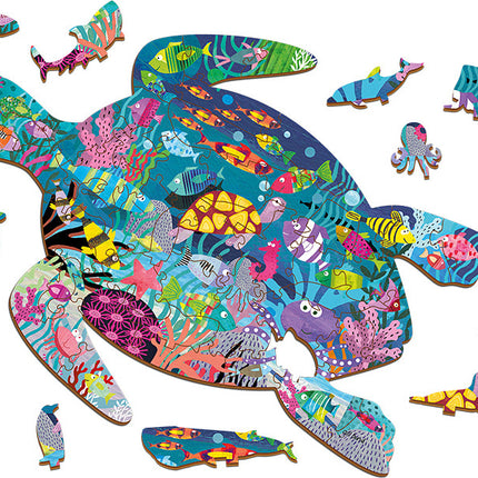 Woody Puzzle - Ocean