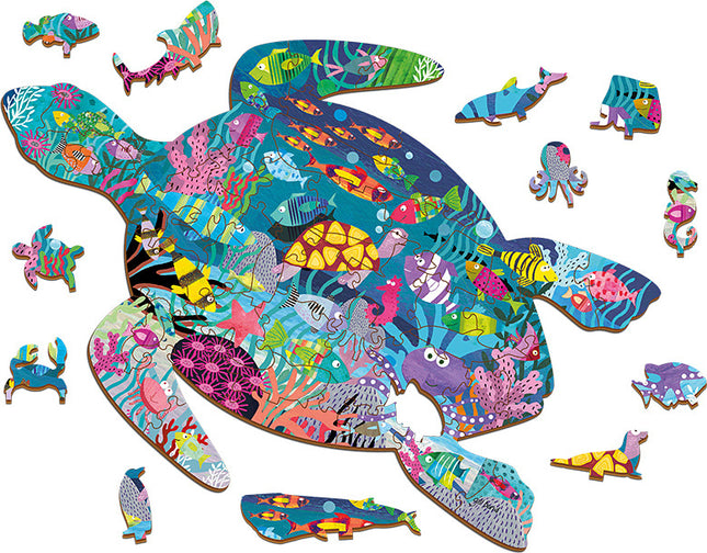 Woody Puzzle - Ocean