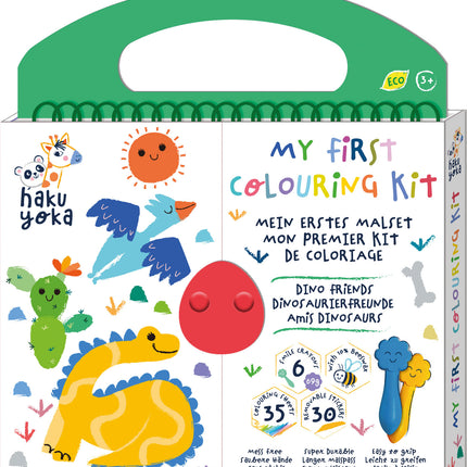 My First Colouring Kit - Dino Friends