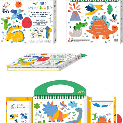 My First Colouring Kit - Dino Friends