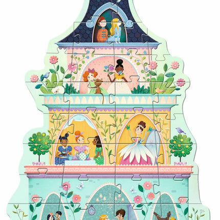 The Princess Tower 36pc Giant Floor Jigsaw Puzzle