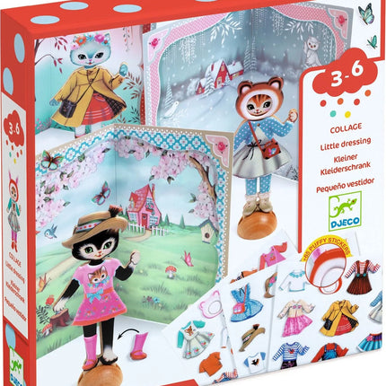 Little Wardrobe Collage Craft Kit