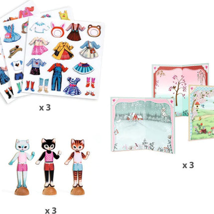 Little Wardrobe Collage Craft Kit