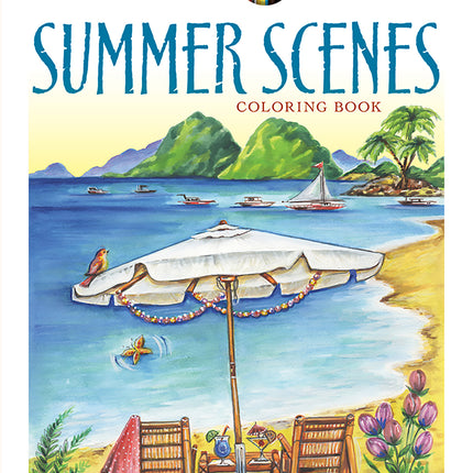 Creative Haven Summer Scenes Coloring Book