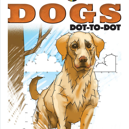 Creative Haven Dogs Dot-to-Dot Coloring Book