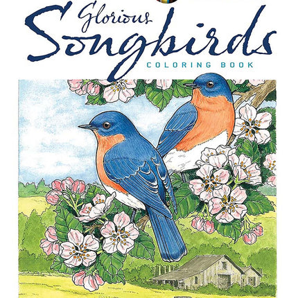 Creative Haven Glorious Songbirds Coloring Book