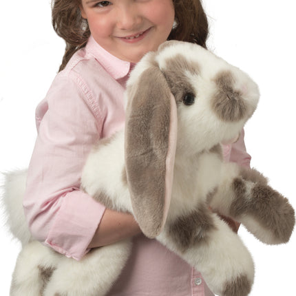 Ramsey DLux Gray Spotted Bunny