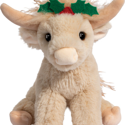 Laddie Holiday Highland Cow Mini Soft