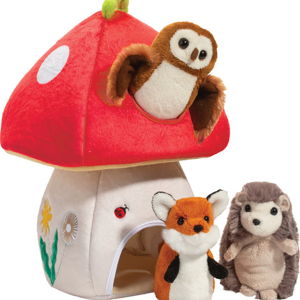Woodland Mushroom Play Set