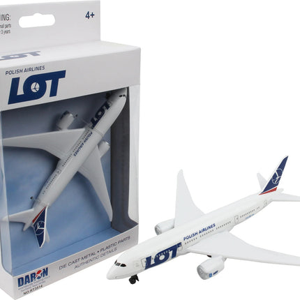 Lot Airlines Single Airplane