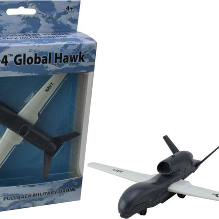 Rq-4 Global Hawk Pullback Military Drone Navy