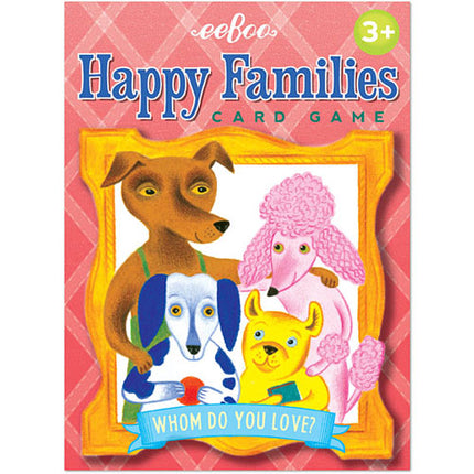 Happy Families Playing Cards
