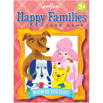 Happy Families Playing Cards
