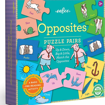 Opposites Puzzle Pairs