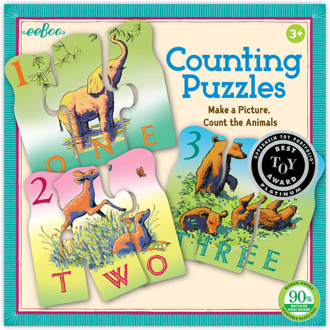 Animal Counting Puzzle