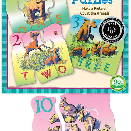 Animal Counting Puzzle