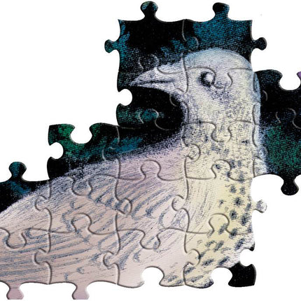 Birds in Fern 1000 Piece Puzzle