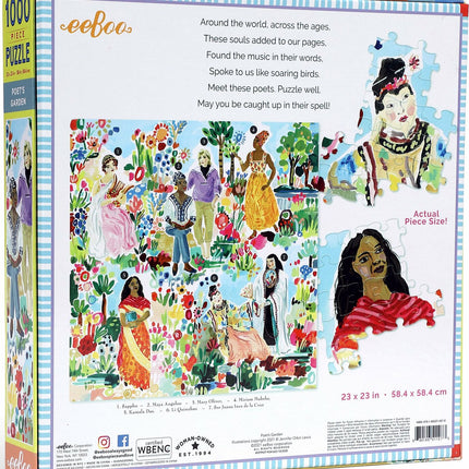 Poet's Garden 1000 Piece Puzzle