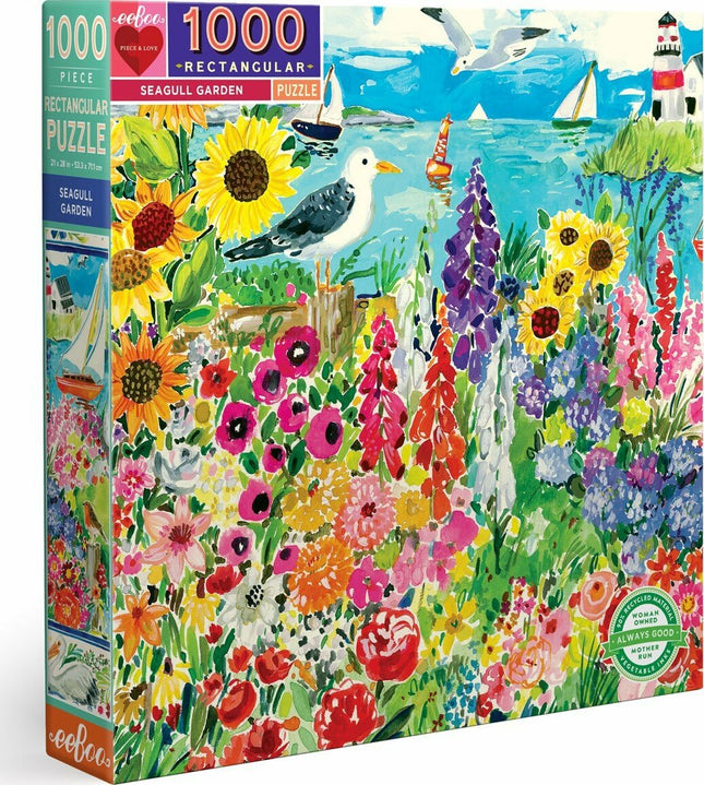 Seagull Garden (1000 piece square puzzles)