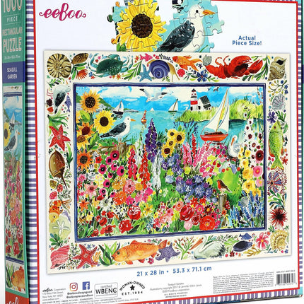 Seagull Garden (1000 piece square puzzles)
