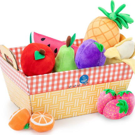 Plush Fruit Basket