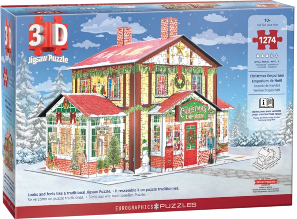 Eurographics - Christmas Emporium 3D Puzzle 1274pc