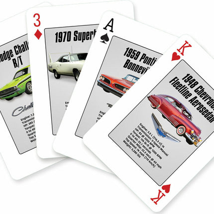 Playing Cards - Muscle Cars