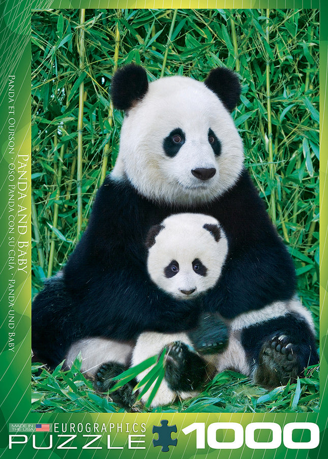 Panda  Baby 1000-piece Puzzle