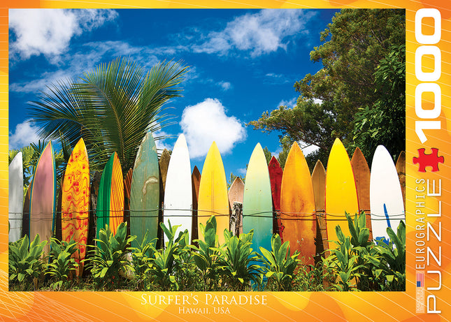 Surfer's Paradise Hawaii 1000-piece Puzzle