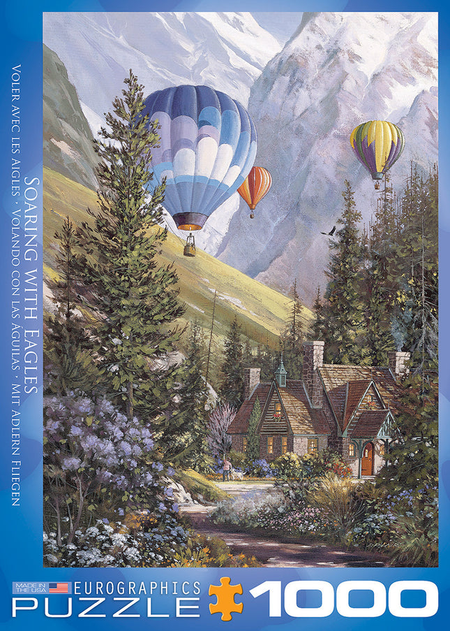 Soaring With Eagles By Douglas R. Laird 1000-piece Puzzle