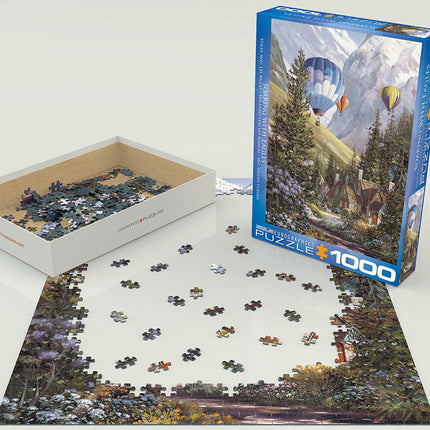 Soaring With Eagles By Douglas R. Laird 1000-piece Puzzle