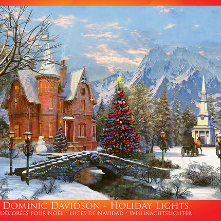 Holiday Lights By Dominic Davison 1000-piece Puzzle