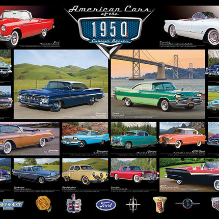 American Cars Of The 1950s 1000-piece Puzzle