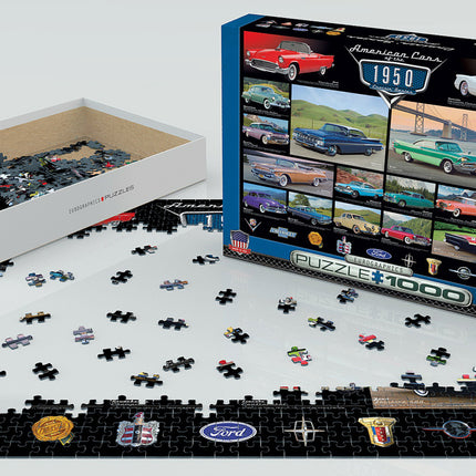 American Cars Of The 1950s 1000-piece Puzzle