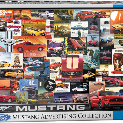 Ford Mustang Advertising Collection 1000-piece Puzzle