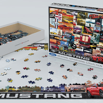 Ford Mustang Advertising Collection 1000-piece Puzzle