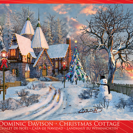 Christmas Cottage By Dominic Davison 1000-piece Puzzle