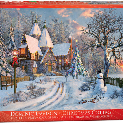 Christmas Cottage By Dominic Davison 1000-piece Puzzle