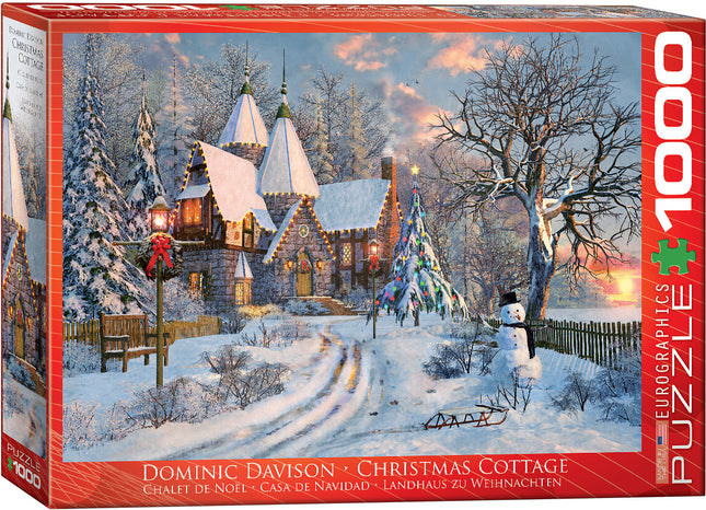 Christmas Cottage By Dominic Davison 1000-piece Puzzle