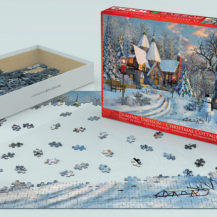 Christmas Cottage By Dominic Davison 1000-piece Puzzle
