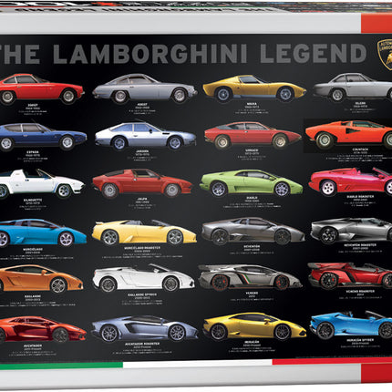 The Lamborghini Legend 1000-Piece Puzzle