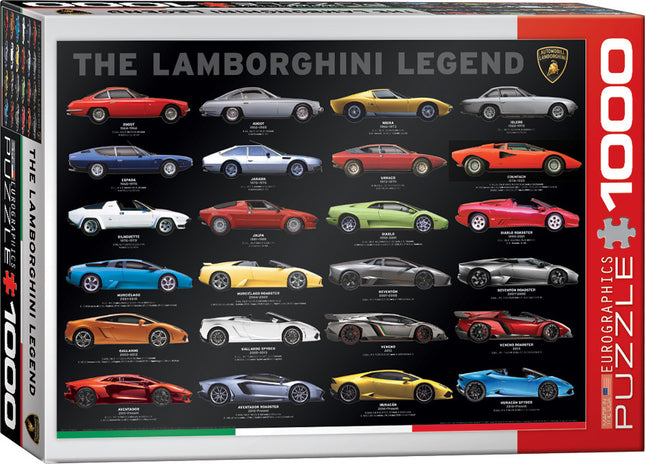 The Lamborghini Legend 1000-Piece Puzzle