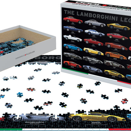The Lamborghini Legend 1000-Piece Puzzle