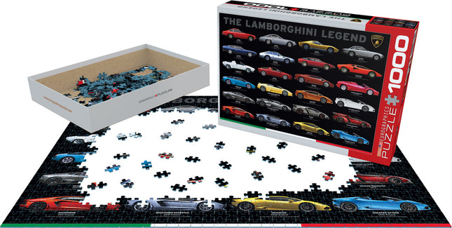 The Lamborghini Legend 1000-Piece Puzzle