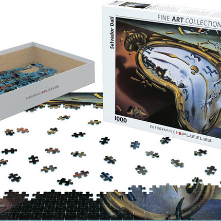 Soft Watch At Moment of First Explosion by Salvador Dalí 1000-Piece Puzzle