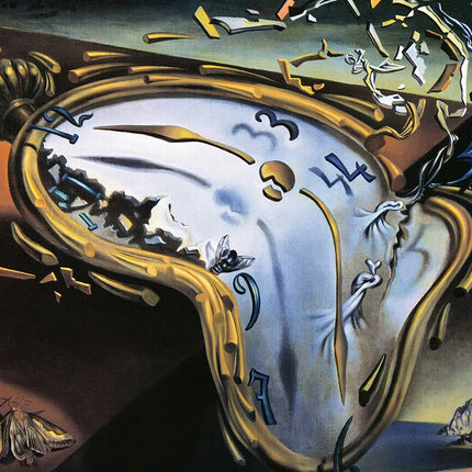 Soft Watch At Moment of First Explosion by Salvador Dalí 1000-Piece Puzzle
